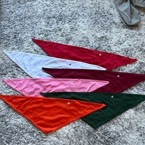 Lot of 6 Dog bandanas, Pet Bandanas, Badger Bandana NEW